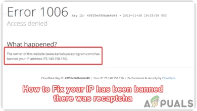 How to Fix your IP has been banned there was recaptcha