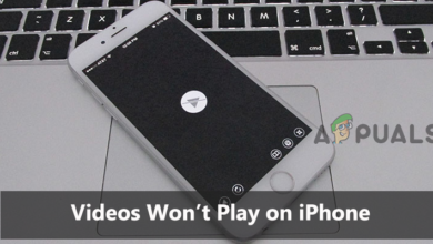 Videos won’t play on iPhone