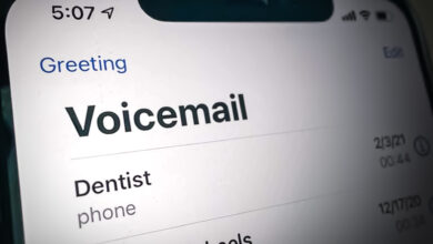 Voice Mail Settings in iPhone