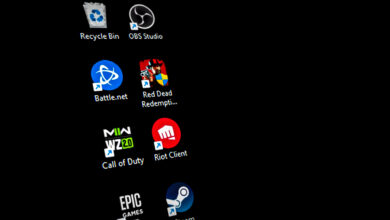 Windows Black Desktop Background