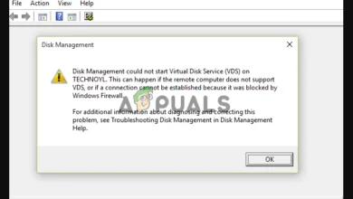 Disk Management Could Not Start Virtual Disk Service