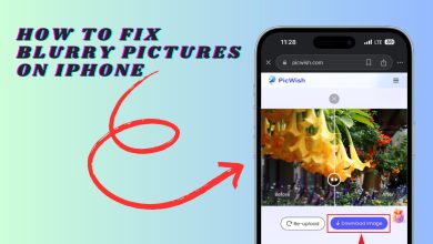 How to fix blurry pictures on iPhone