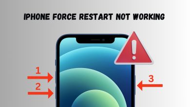 iPhone force restart not working