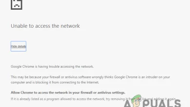 Allow Chrome to Access the Network in your Firewall or Antivirus Error Message