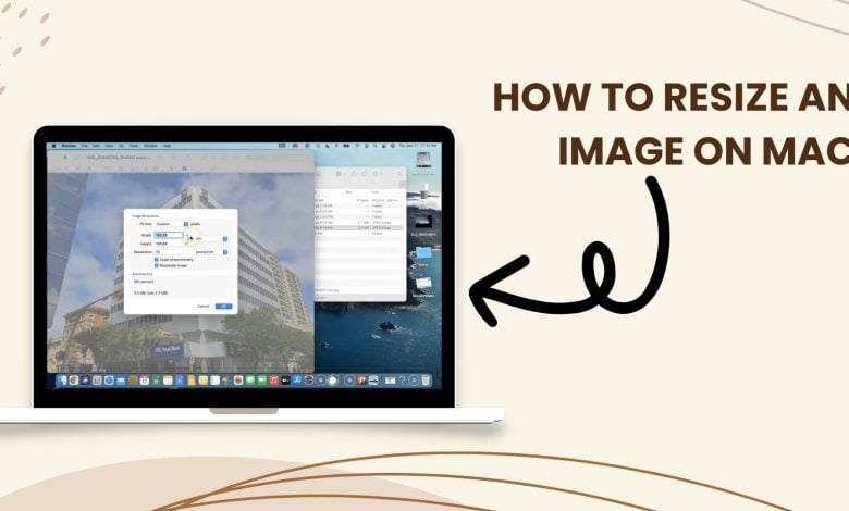 How to resize an image on Mac