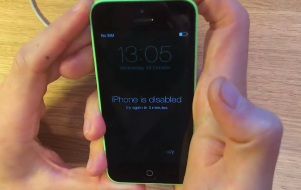 iphone is disabled1
