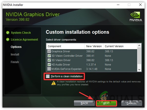 Performing A Clean Installation Of Graphics Driver