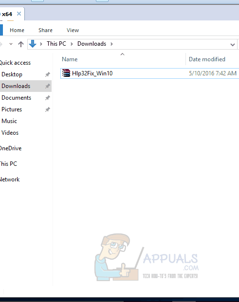 hlp files on windows 10