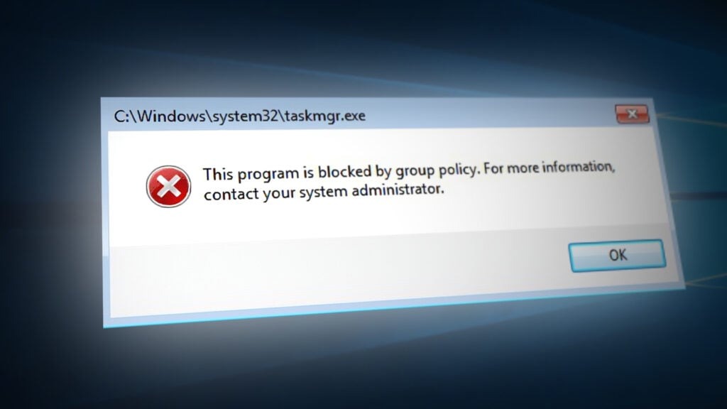 Group Policy Blocked Windows Defender ‘Error 0x800704ec’