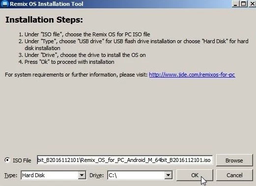 e OS install on windows 10