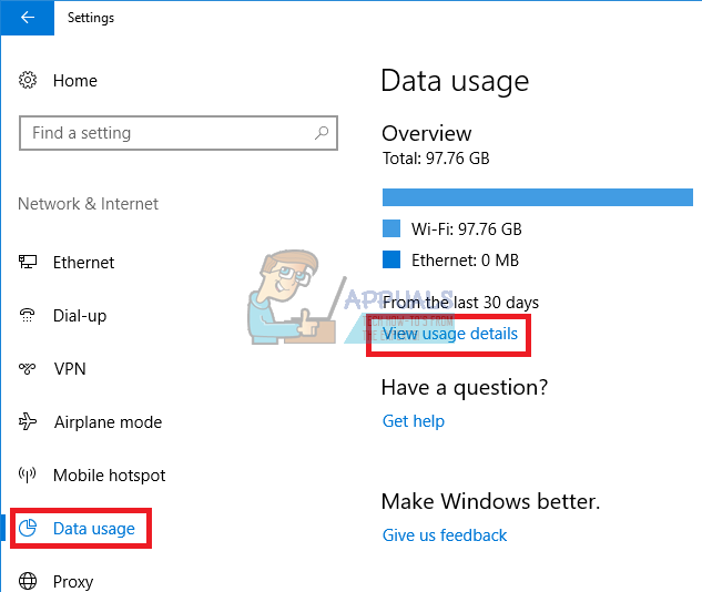 Cách Đặt Lại Mức Sử Dụng Dữ Liệu Mạng Trên Windows 10 - HUY AN PHÁT
