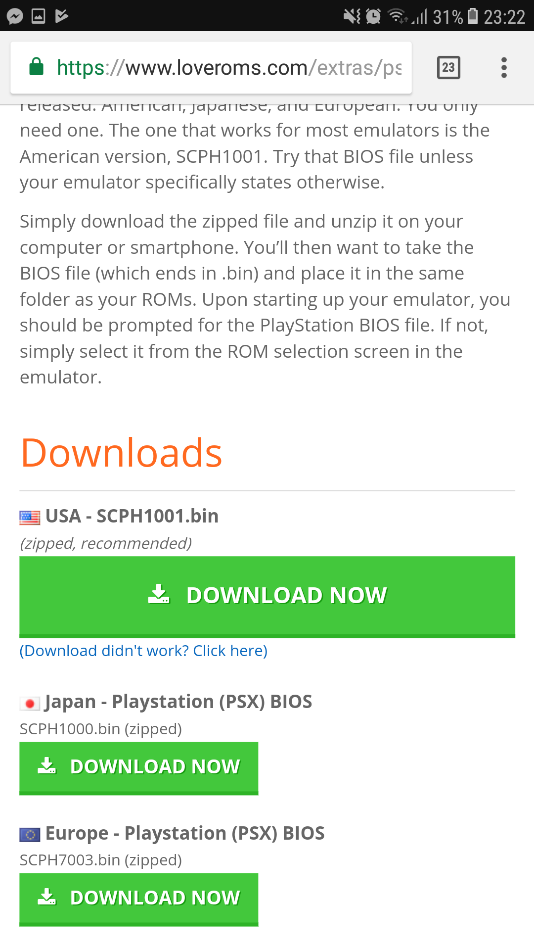 download ps3 bios zip for android