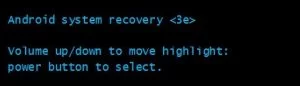 android recovery mode