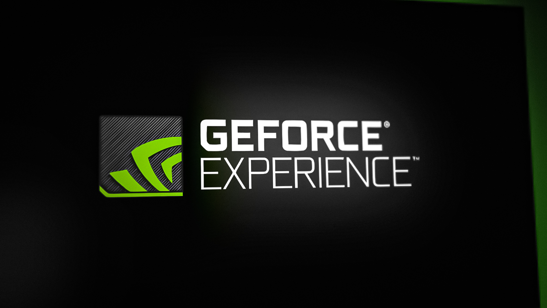 Geforce Experience Black Screen