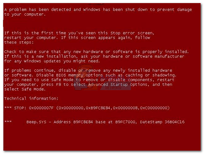 klasselærer Ring tilbage brænde How to Fix Red Screen of Death (RSOD) in Windows