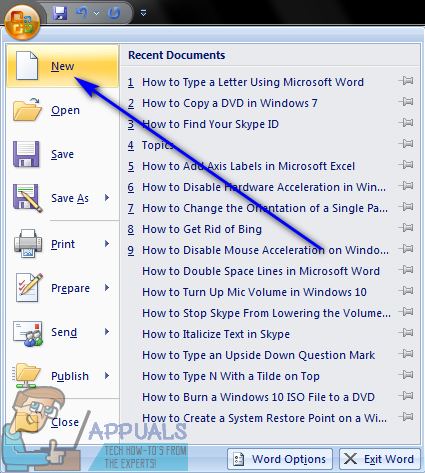 How to Type a Letter Using Microsoft Word