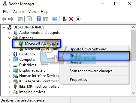 Fix: Power/Battery Icon Missing Windows 10 - Appuals.com