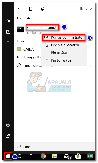 admin command prompt windows 10