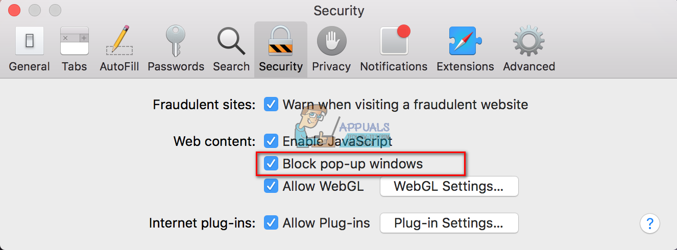 aften Koncentration padle How to Allow Pop Ups on Mac