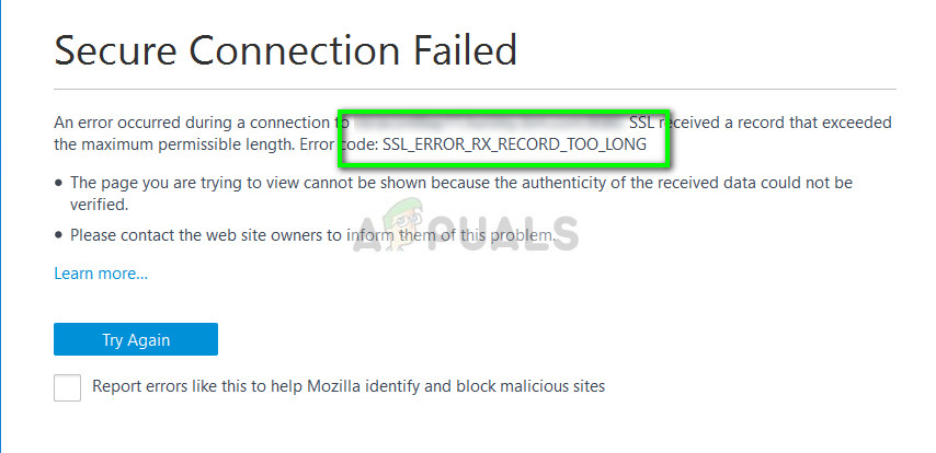 audit successor slack Fix: SSL_ERROR_RX_RECORD_TOO_LONG