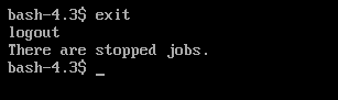 stopped jobs