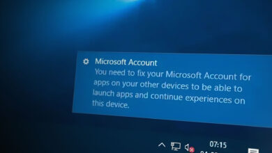 You need to fix your Microsoft Account