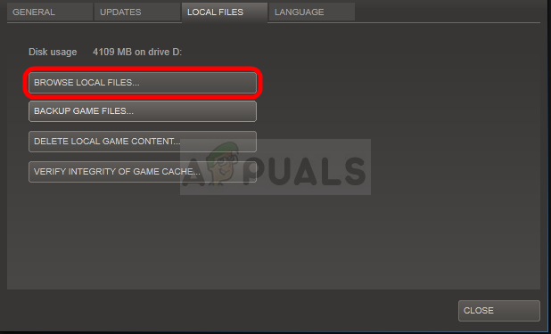 Steam Browse local files