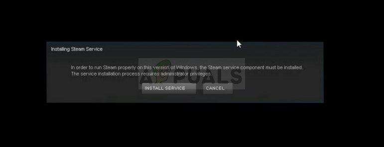 Steam Service Error