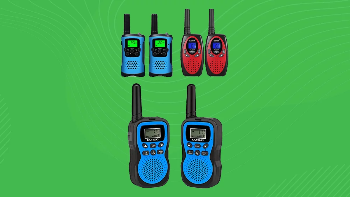 Los mejores walkie talkies para niños