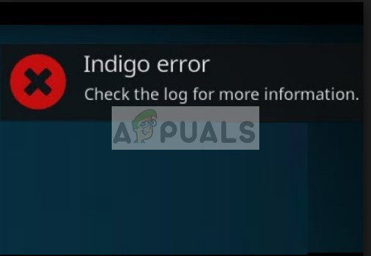 Add-on Indigo Error on Kodi