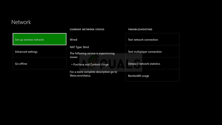 Erweiterte Netzwerkeinstellungen für Xbox ONE