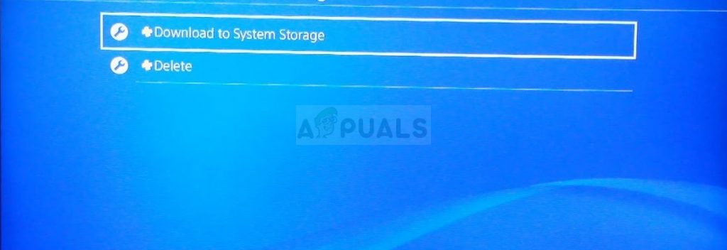Download to System Storage