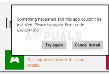 Error 0x80244018 when installing Store application or Windows Update