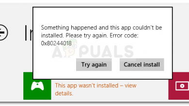 Error 0x80244018 when installing Store application or Windows Update
