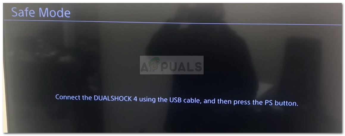 Connect Dualshock controller to PS4 via USB cable