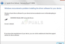 Windows Encountered a Problem Installing the Driver Software for your Device