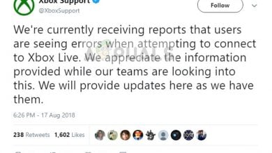 Xbox Support acknowledging outrages of Xbox Live