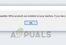 Sorry, we can't perform this action. Incompatible Office products are installed on your machine. If you have an administrator, please contact them for help.
