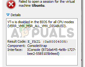 VT-x is disabled in the BIOS for all CPU modes (VERR_VMX_MSR_ALL_VMX_DISABLED