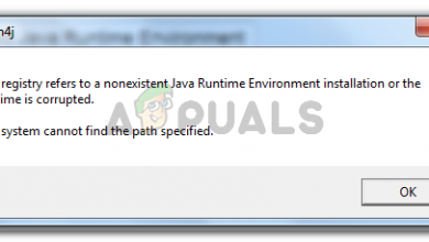 The registry refers to a nonexistent Java Runtime Environment installation or the runtime is corrupted. The system cannot find the path specified