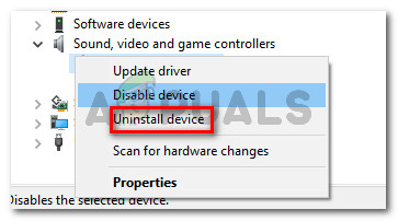 Uninstalling faulty device driver