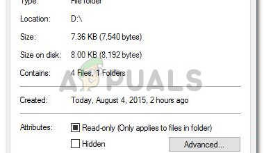 Folder reverts to read-only Windows 10