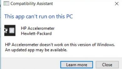 Hp accelerometer dosen't work with this version of Windows. An updated app may be available.