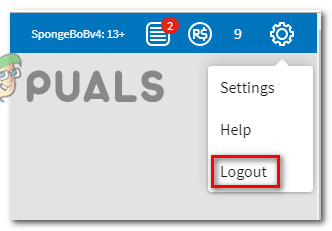 Fix Roblox Error Code 610 Appuals Com - how to logout of your roblox account on laptop