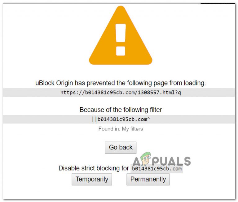 windows blocking origin download