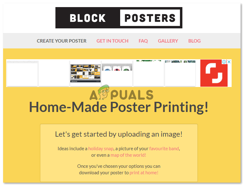 How to Use Block Poster Appuals.com