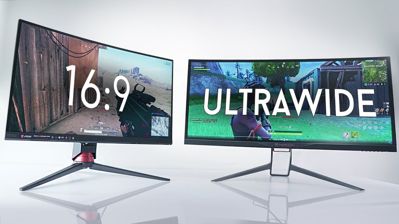 Screen size comparison 19, 22, 24, 27 and 32 inch 16:9 aspect ratio +  Optimal Resolutions : r/pcmasterrace
