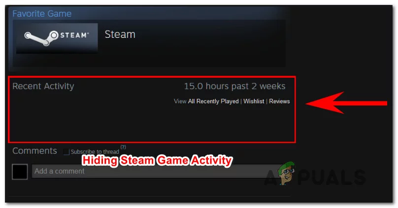 How to hide your activity on Steam