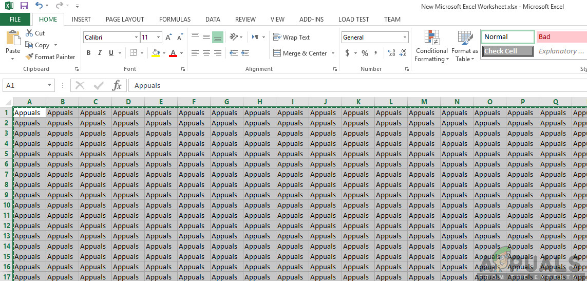 Copying Excel File Contents