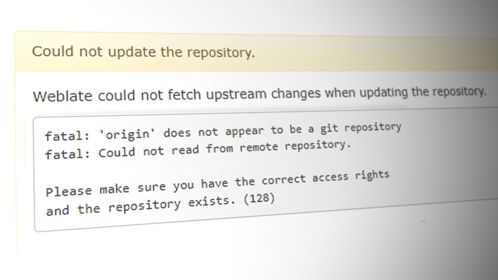 ‘Fatal: Origin does not appear to be a Git Repository’ Error